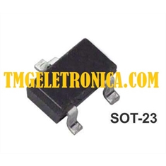 2N2222 - Transistor SMD SOT-23 3Pinos